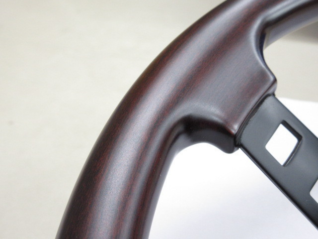 ダットサン コンペ レプリカステアリング ブラウンウッド ダットサン