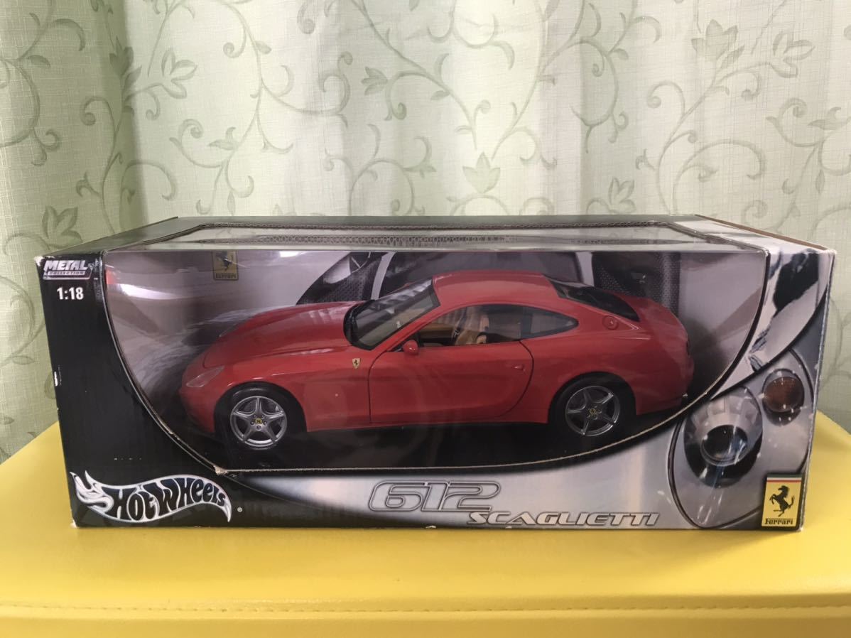 【セール，品質保証】 1/18 Hot Wheels フェラーリ Ferrari 612スカリエッティ 赤(乗用車)｜売買されたオークション情報、yahooの商品情報をアーカイブ公開 - オークファン 乗用車