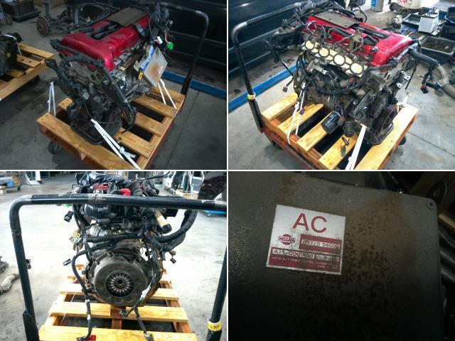 パルサーGTI-R E-RNN14 エンジンASSY、圧縮未測定、現状販売 10102