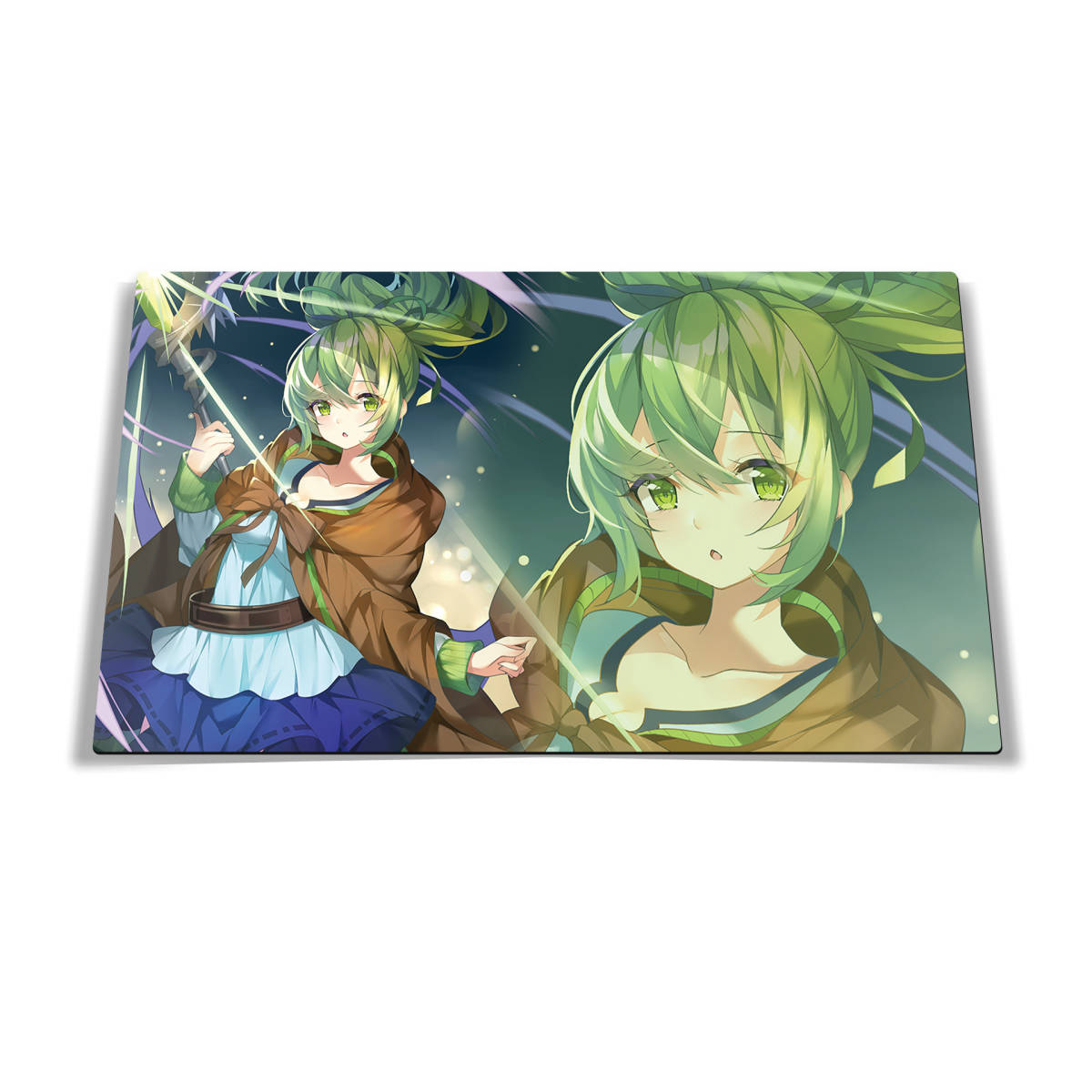 遊戯王 蒼翠の風霊使いウィン プレイマット