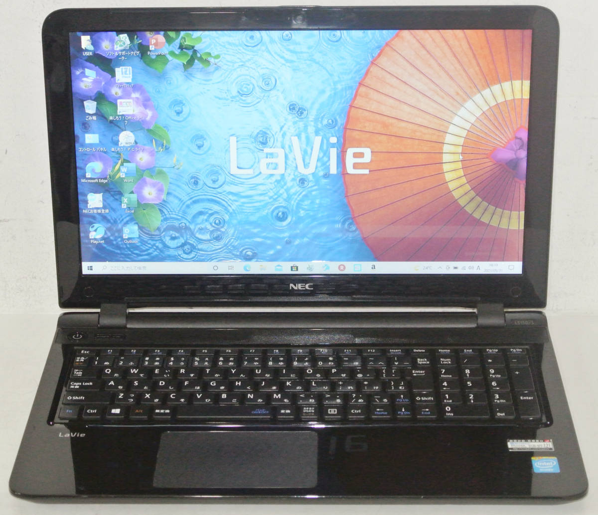 windows10】 NEC PC-LL750BS1YR / Core i5 M450 2.4GHz / HDD 500GB 