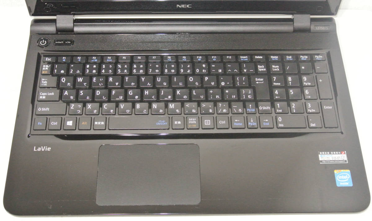 NEC LS150/SSB PC-LS150SSB Celeron Dual-Core 2957U(Haswell)1.4GHz/4GB/新品SSD240GB/DVDマルチ/HD/Win10/OfficeHB2019/中古良品/激安 NEC PC-LS150SSB LaVie 2957U Celeron CPU