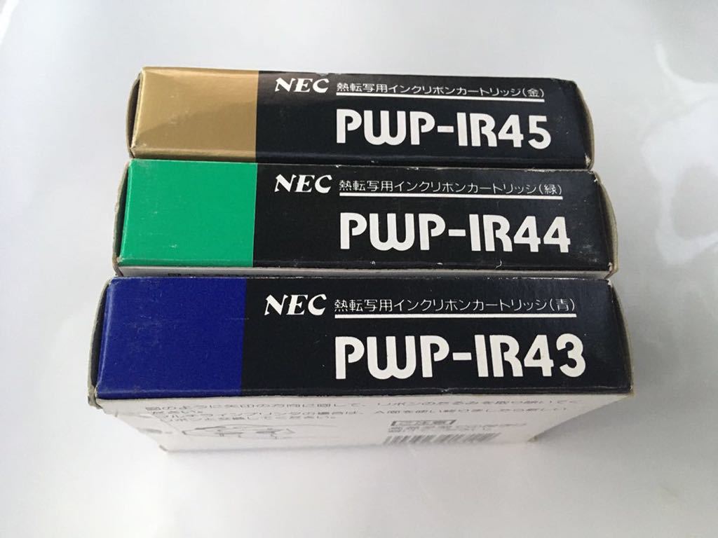NEC 熱転写用インクリボン PWP-IR44 PWP-IR43 PWP-IR45(インクリボン)｜売買されたオークション情報、yahooの ...