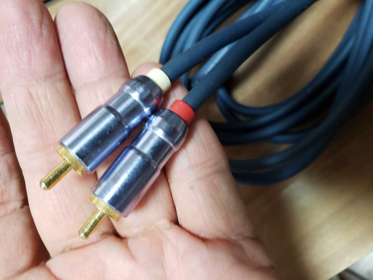 audio-technica PCOCC RCA/ピン オーディオケーブル 5メートル
