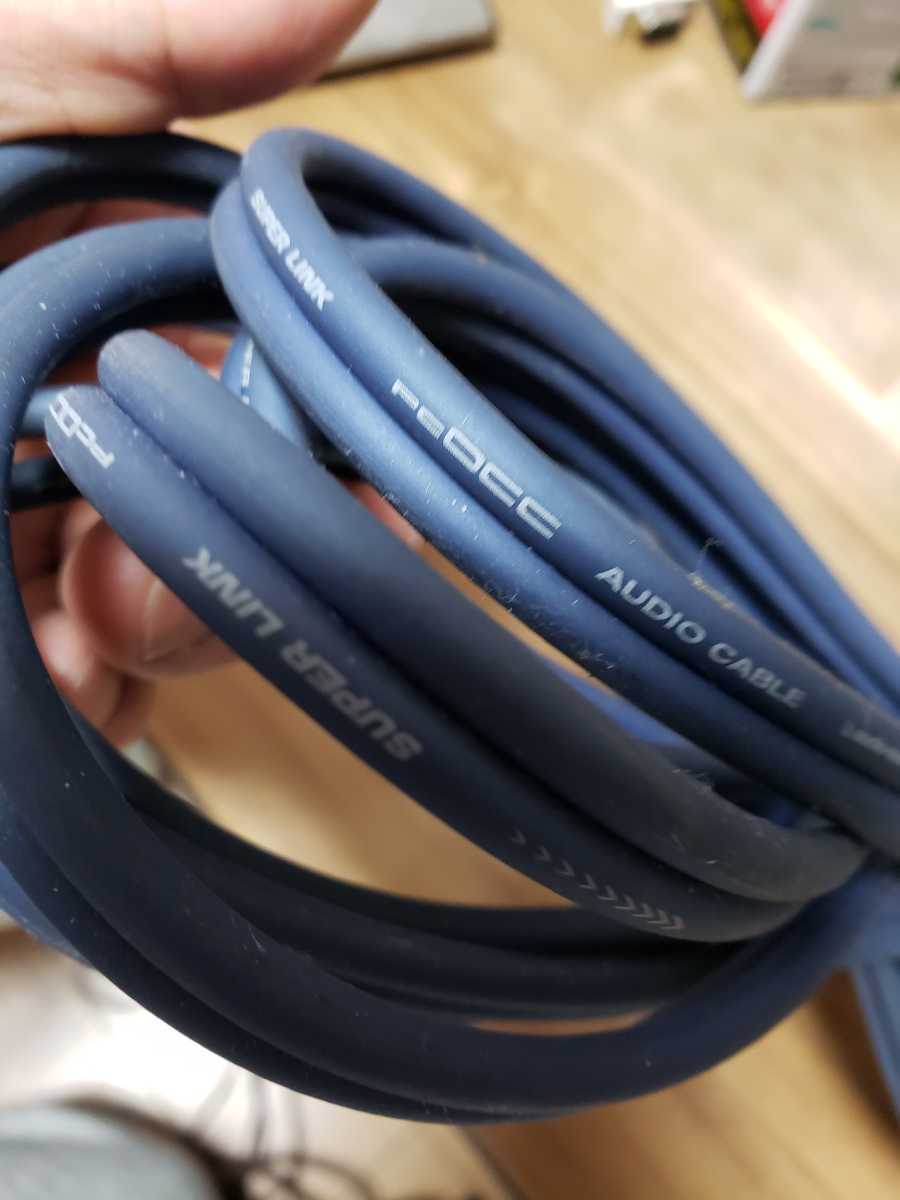 audio-technica PCOCC RCA/ピン オーディオケーブル 5メートル