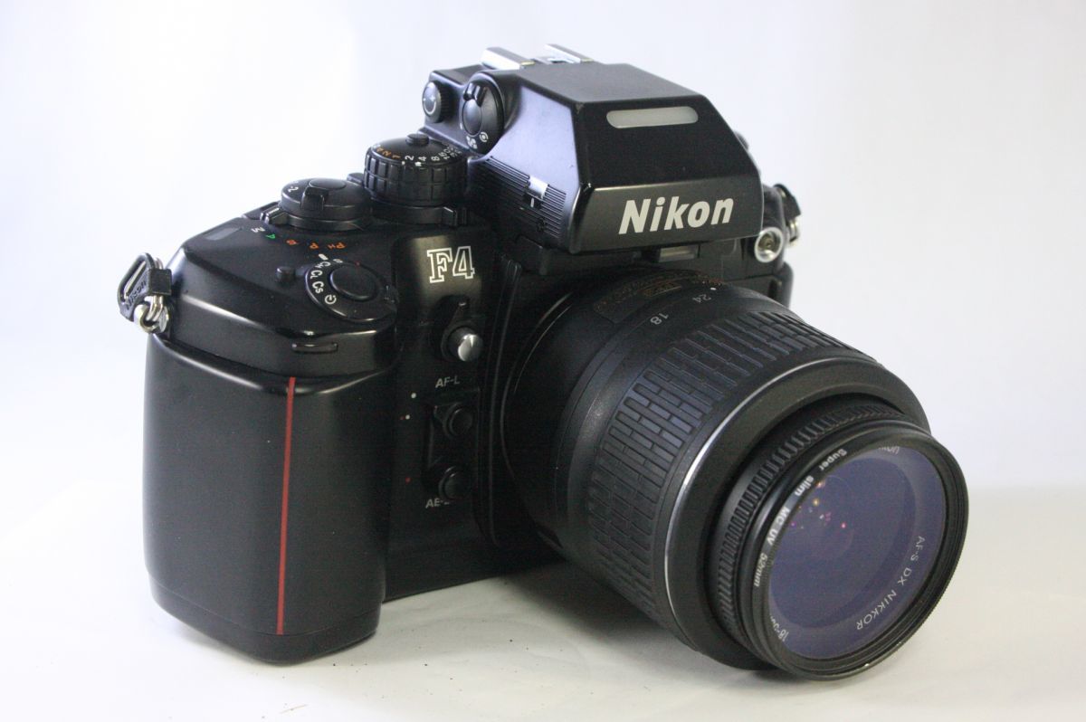 ジャンク☆ニコン Nikon F4+AF-S 18-55mm G☆EE1061 ☆落札後