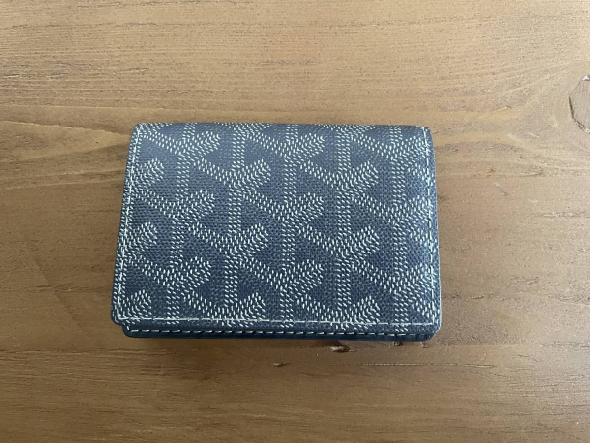 極美品 ゴヤール GOYARD GOYARD ゴヤール カードケース 名刺入れ
