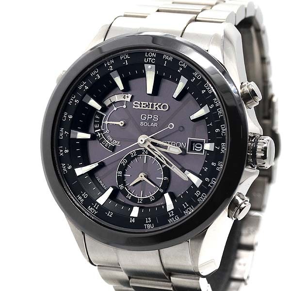 【SEIKO】アストロン 7X52-0AA0 セラミック/ステンレス 電波ソーラー GPS セイコー