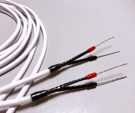 新品☆RE-3W☆高音質スピーカーケーブル7mペア♪独立多芯＆小口径単線