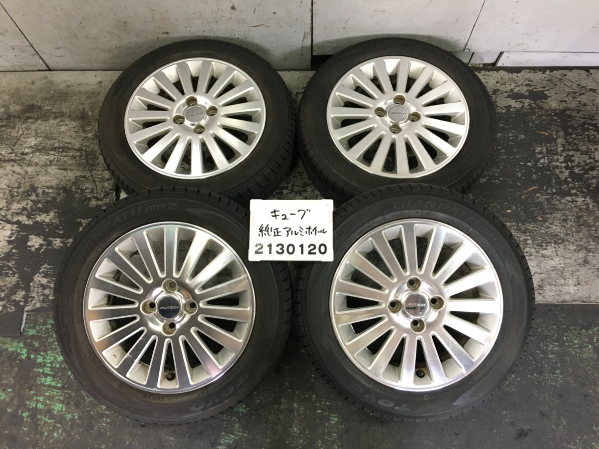 限定SALE，HOT アルミ 日産純正 5.5J+50 PCD100 4穴 オーテック AUTECH 