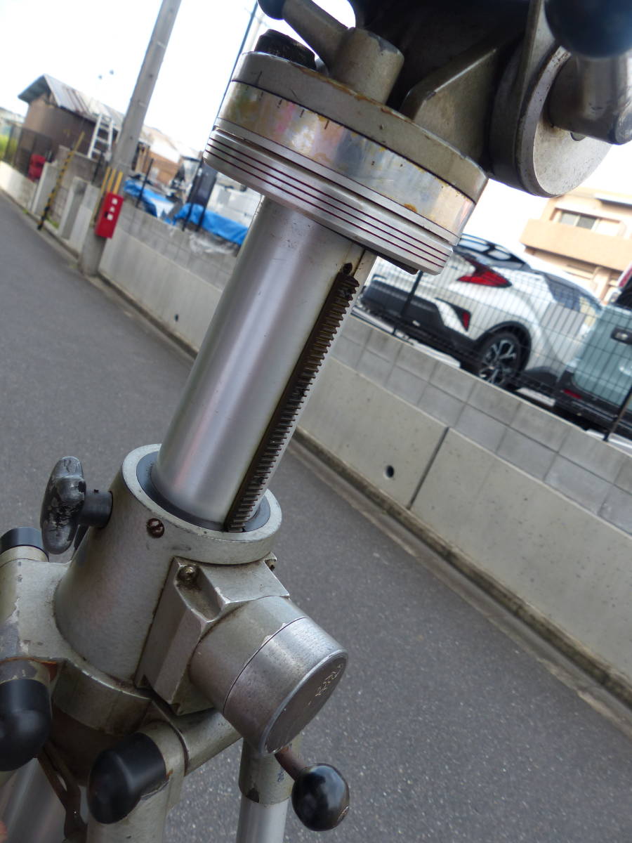 希少 トヨビュー大判 2段 アルミ三脚 雲台一式 | 希少 feff9b> 折り畳み式 高品質三脚Leofotoシリーズ 家電＆カメラ
