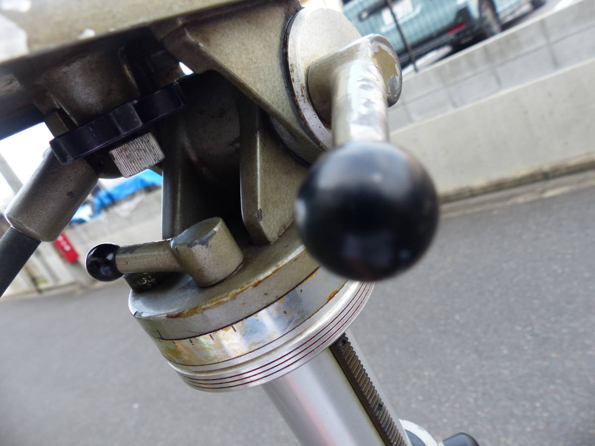 希少 トヨビュー大判 2段 アルミ三脚 雲台一式 | 希少 feff9b> 折り畳み式 高品質三脚Leofotoシリーズ 家電＆カメラ