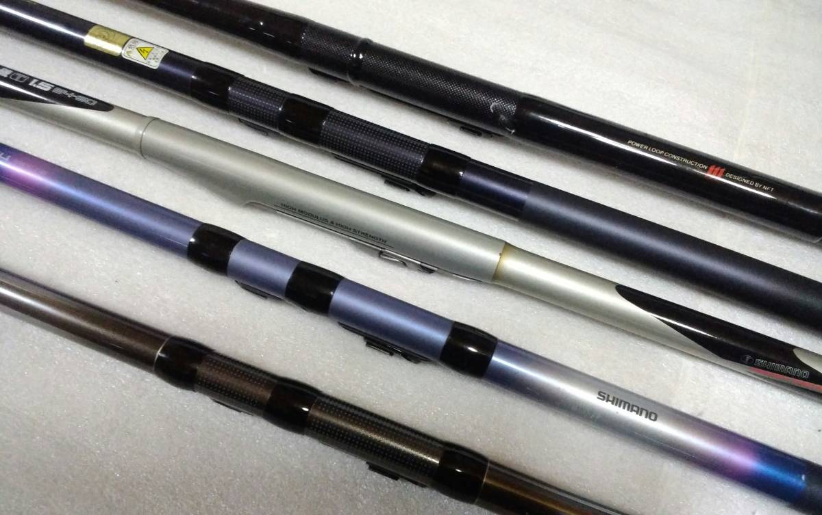 シマノ NFT磯竿セット 鱗海EV1-530 磯EX T1 48-54 FC αズーム磯T1.5 54