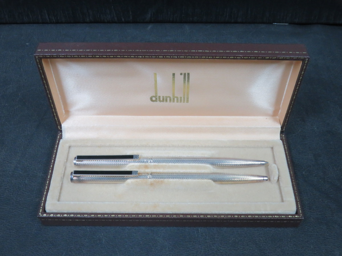 dunhill ダンヒル ボールペン シャーペン セット ◇横浜古物◇ ダンヒル ボールペン / シャープペン セット 筆記用具