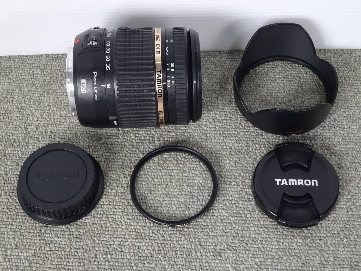 中古 タムロン AF 18-270mm F/3.5-6.3 DiⅡ VC ズームレンズ キャノン