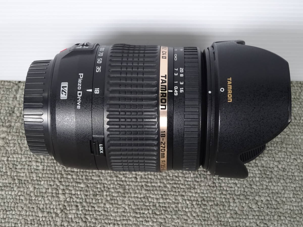 中古 タムロン AF 18-270mm F/3.5-6.3 DiⅡ VC ズームレンズ キャノン
