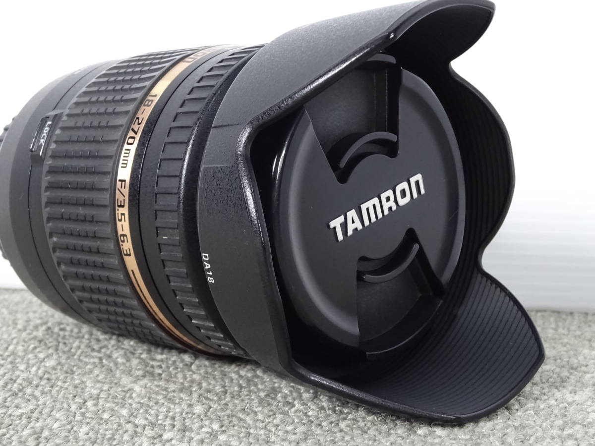 中古 タムロン AF 18-270mm F/3.5-6.3 DiⅡ VC ズームレンズ キャノン