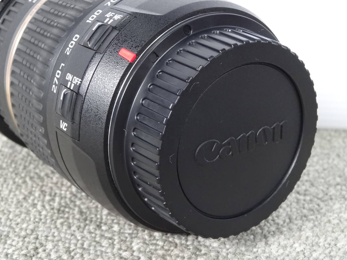 中古 タムロン AF 18-270mm F/3.5-6.3 DiⅡ VC ズームレンズ キャノン