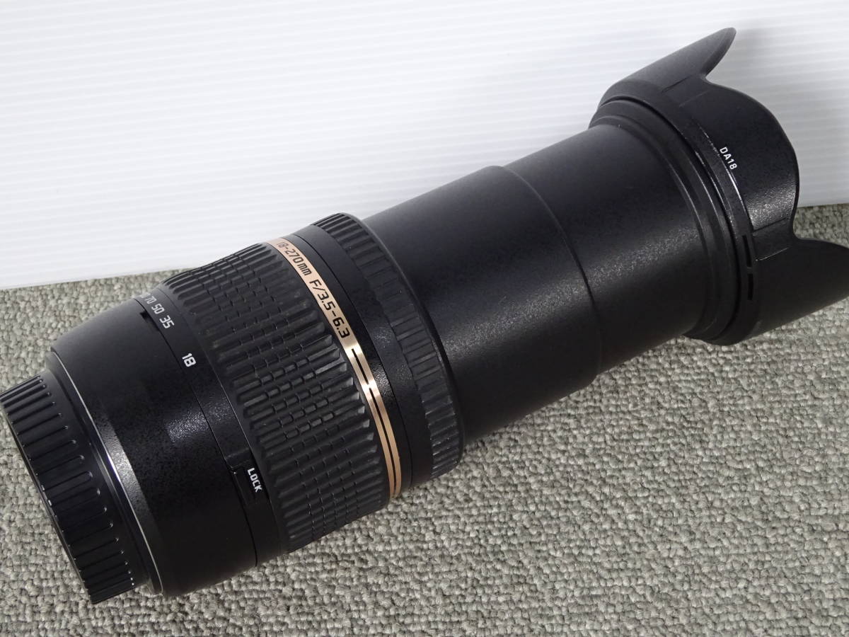 中古 タムロン AF 18-270mm F/3.5-6.3 DiⅡ VC ズームレンズ キャノン