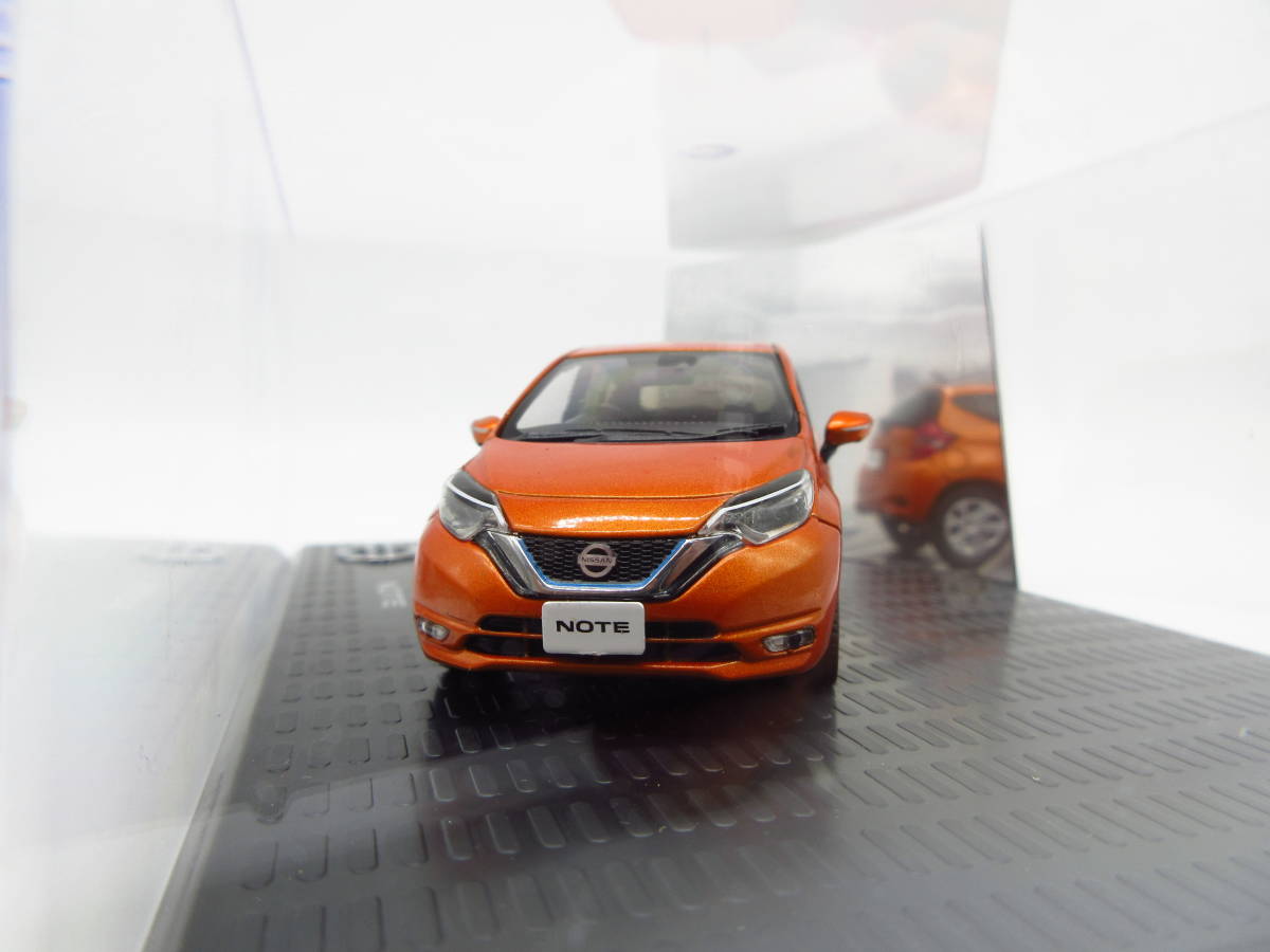NISSAN NOTE カラーサンプル ディーラー特注 ミニカー 1/43 日産 NISSAN ディーラー特注 ミニカー ノート eパワー E12 カラー