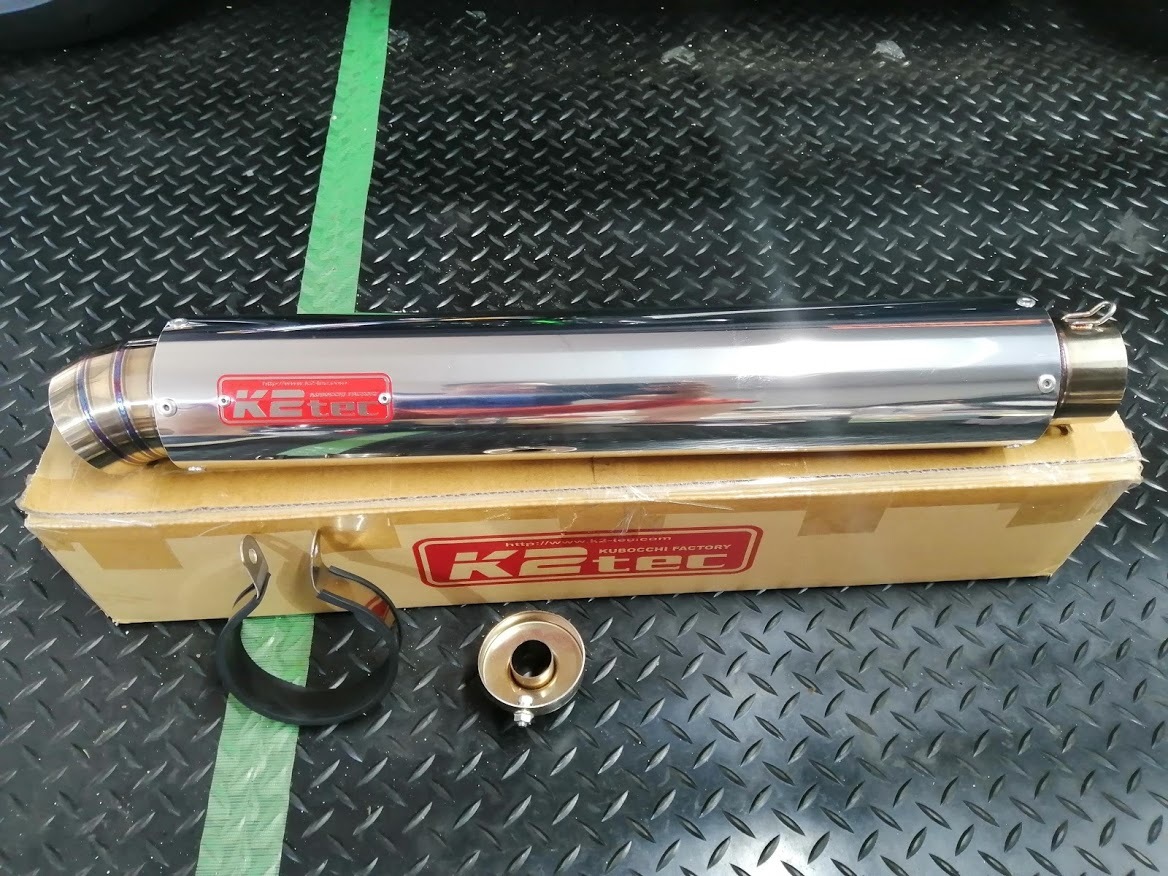 結構きれい❣️K2-tec GPスタイル STDチタンサイレンサー GPスタイル ケイツーテック K2TEC | STD K2-tec 汎用 STDサイレンサー