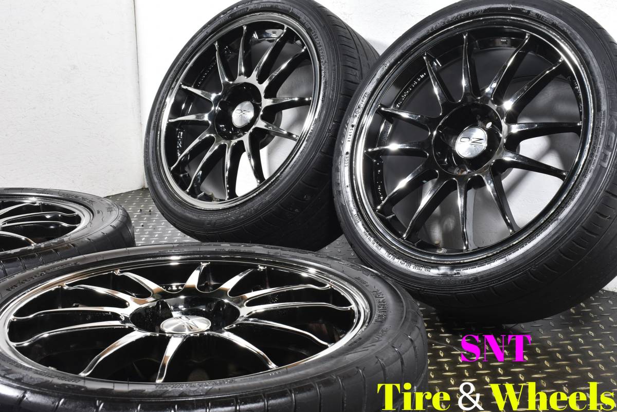 OZレーシング スーパーレッジェーラ 18×8 +35 PCD100 4本 売切