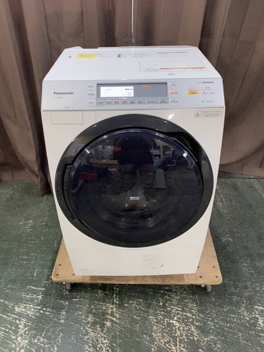 0628lm1m【消費税なし・極美品】NA-VX7800L/18年製/パナソニック/Panasonic/ななめドラム洗濯乾燥機/10kg/左開き/泡洗浄W