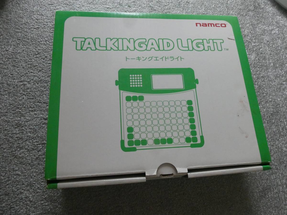 【動作品】ナムコ トーキングエイドライト TALKINGAID LIGHT TALKINGAID LIGHT/トーキングエイドライト 携帯用会話補助装置 【公式