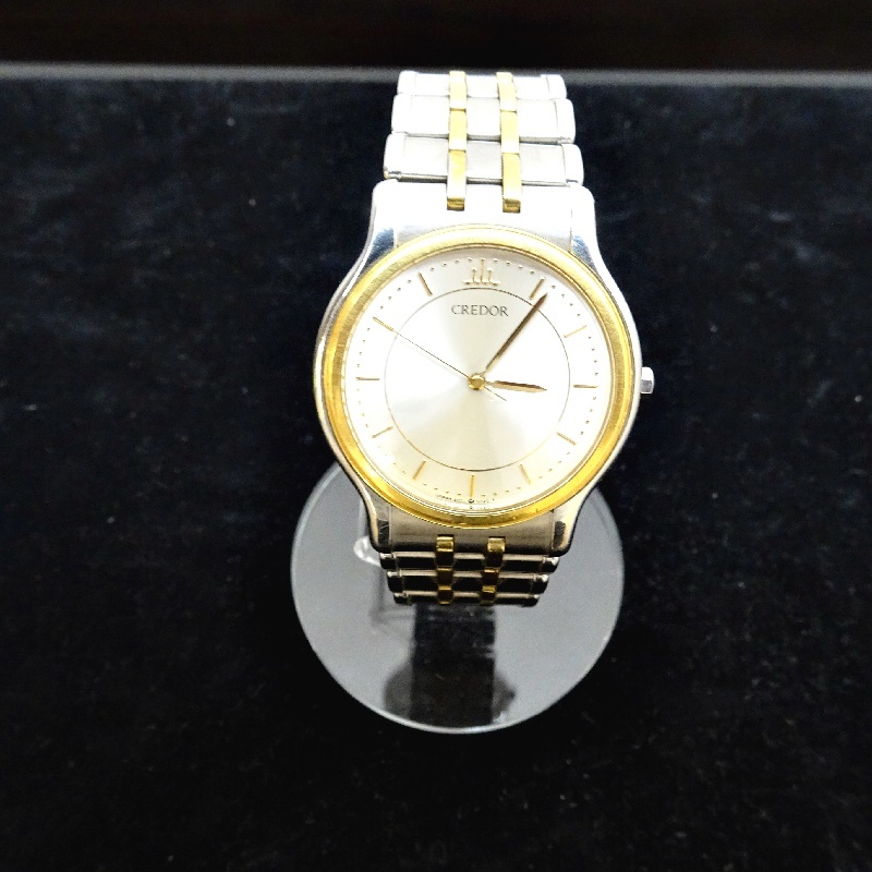 Seiko Credor 9571-6020 9581-6020 Exc+5⁄Rare] Yellow ☆ SEIKO 