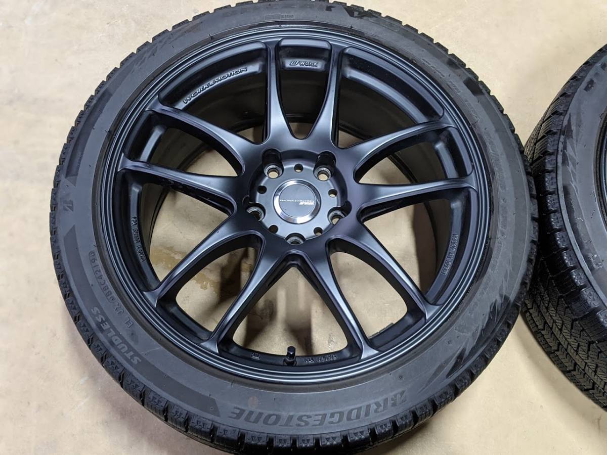 Kiwami WORK EMOTION 18インチ ホイール CR pcd120 9.5j+20 BMWにて |