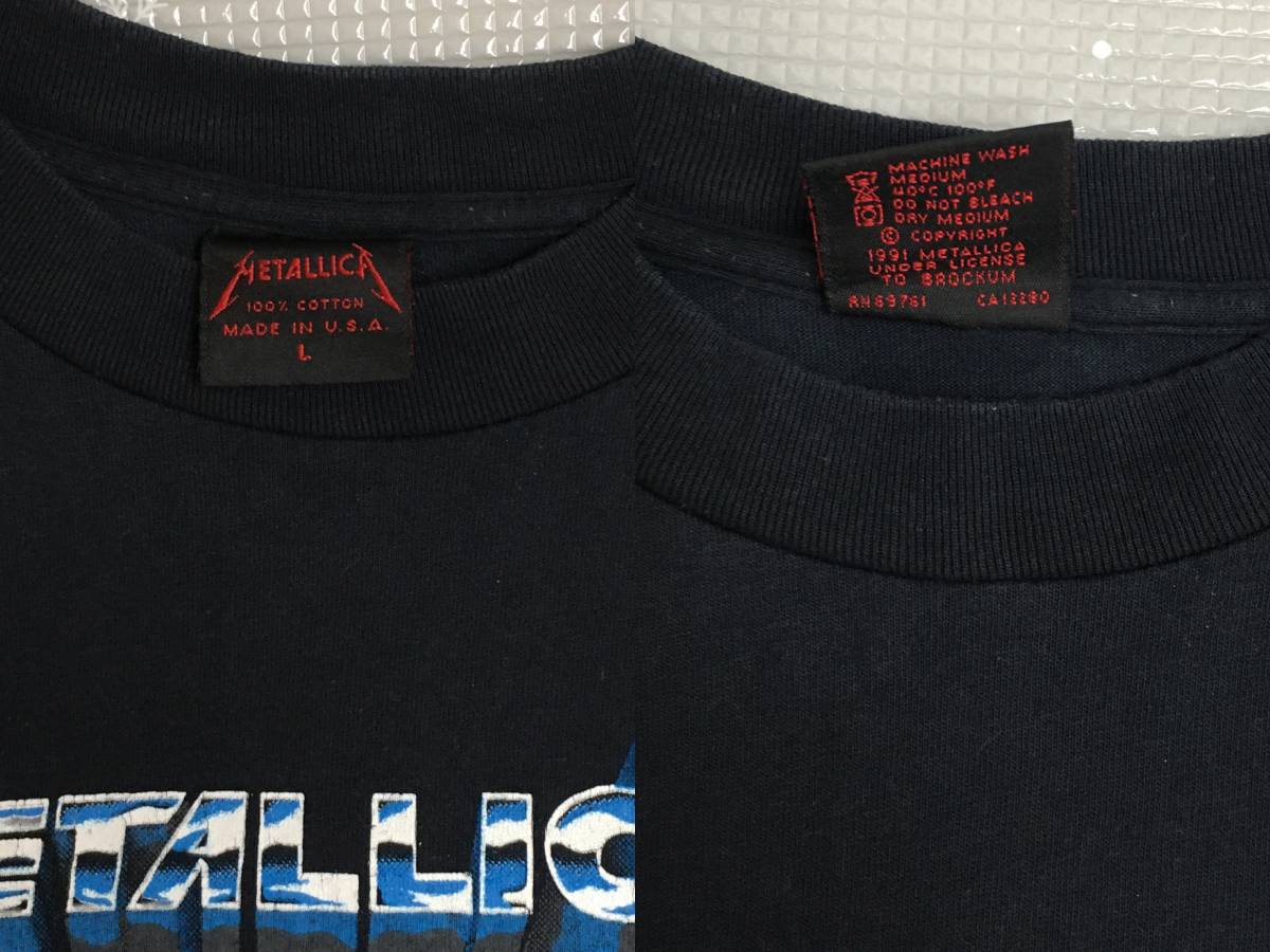 1987 METALLICA Tシャツ L METAL UP YOUR ASS 便器 MADE IN U.S.A. 