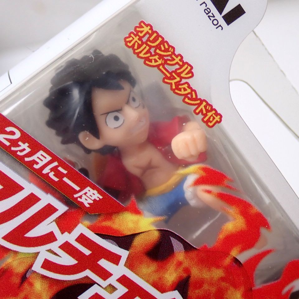 貝印カミソリ クロスフィット ワンピース コラボ 第3弾 Boxセット 12個入 オリジナルホルダースタンド有 外箱付き One Piece 売買されたオークション情報 Yahooの商品情報をアーカイブ公開 オークファン Aucfan Com