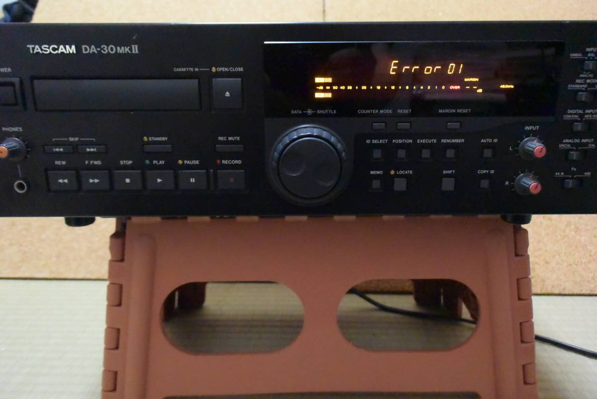 TASCAM DATデッキ DA-30 MKⅡ(ジャンク) umeyama TASCAM DA-30 MKII