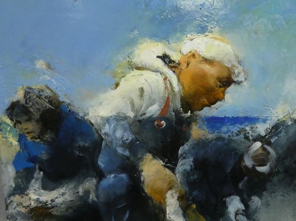 Yahoo!オークション (絵画) 創元会元会長 一枚の繪 取扱い ○油絵○