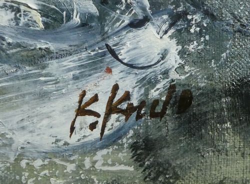 Yahoo!オークション (絵画) 創元会元会長 一枚の繪 取扱い ○油絵○