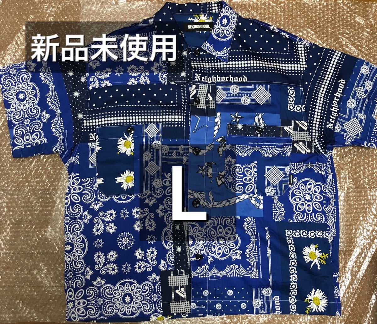 neighborhood bandana shirt large 新品未使用