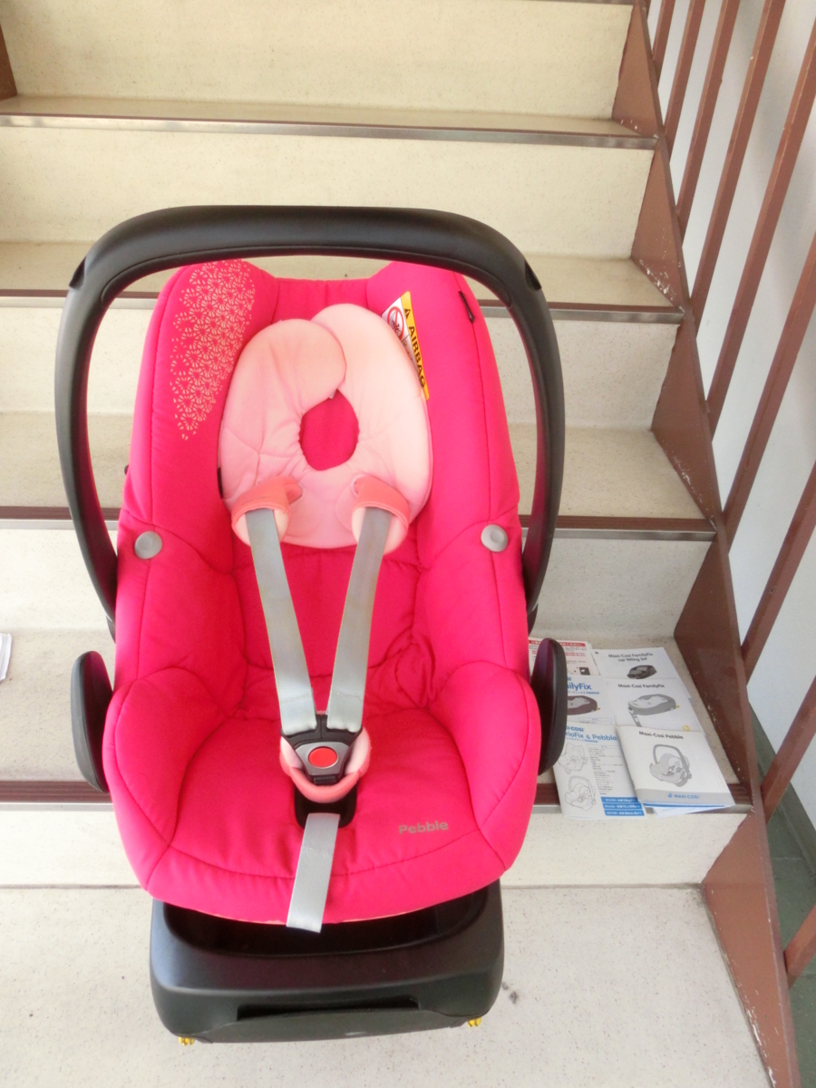 ○389248 チャイルドシート マムズキャリー ターンレジェFIX B-900