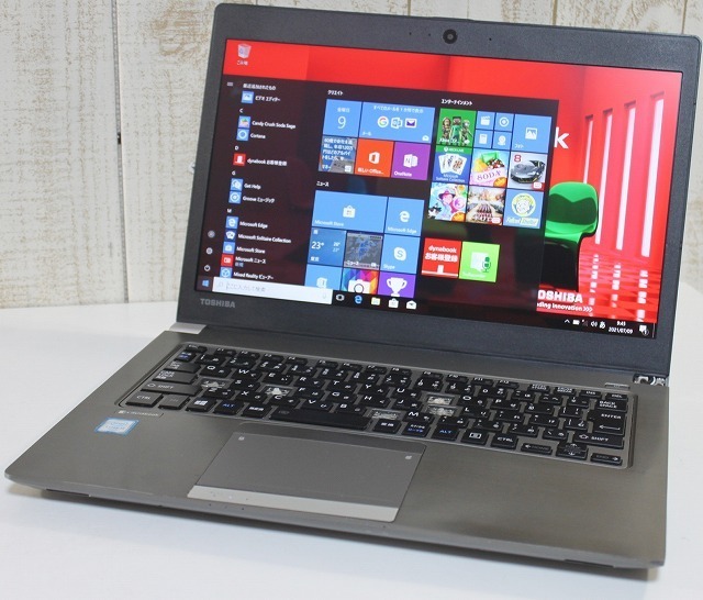dynabook 東芝 1円スタート Core 薄型 i5 Windows10 R63 軽量 メモリ