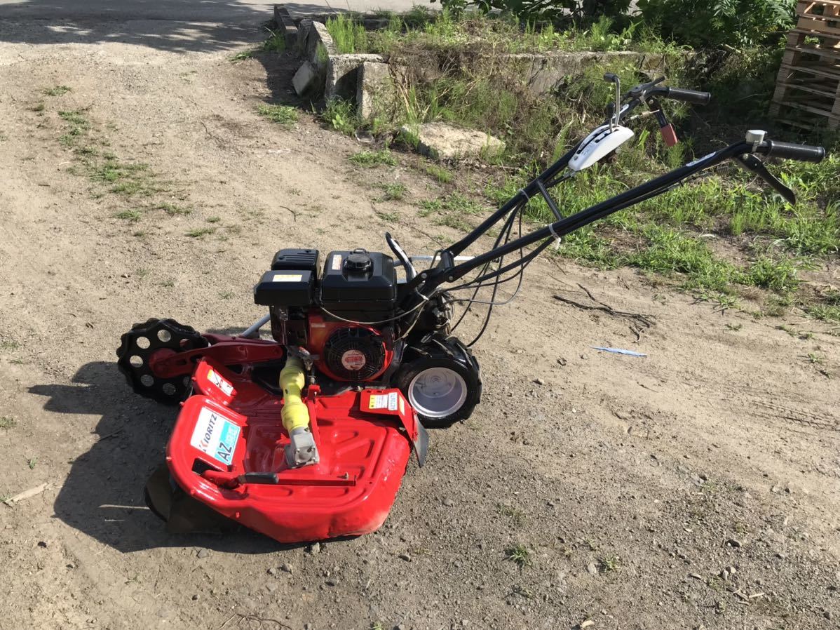 Yahoo!オークション ロータリモーア 兵庫発 共立 AZ726TL 2WD 