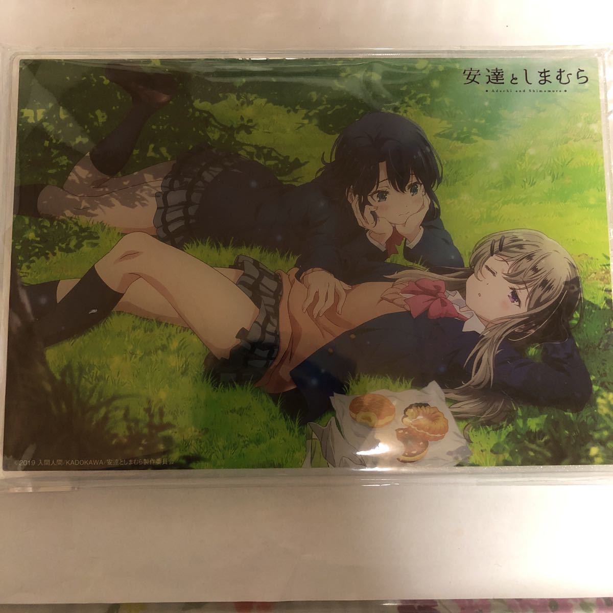 安達としまむら ビッグアクリルスタンド 描き下ろし 安達としまむら 