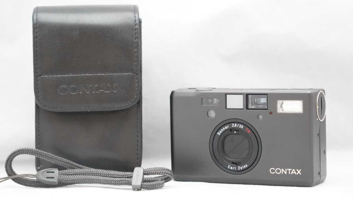 ☆超希少品☆ コンタックス T3 ゾナー F=1:2.8 35㎜ CONTAX T3 Sonnar 2.8 35 大人気のブラック 後期型のダブルティース お見逃しなく レア
