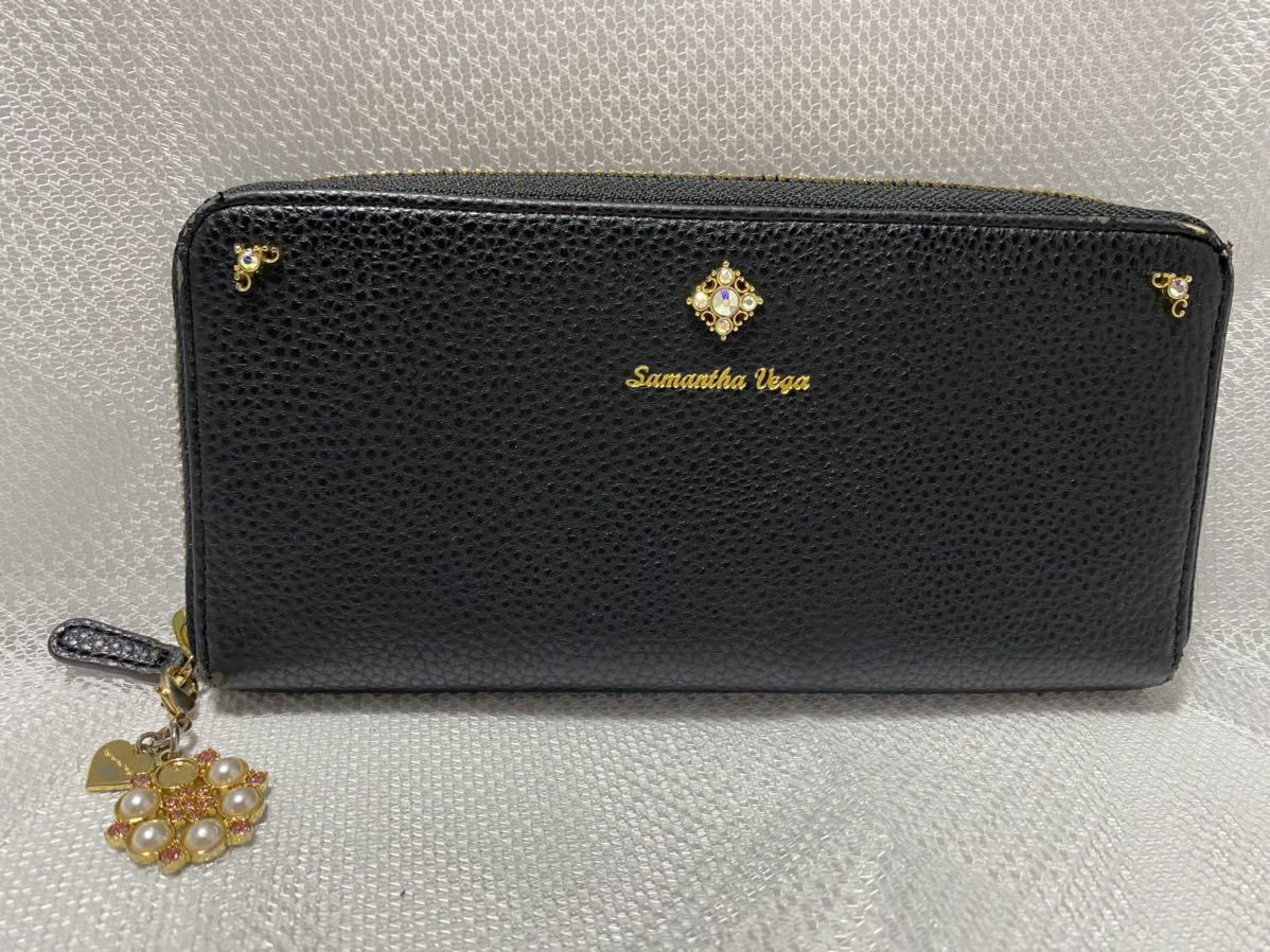 Samantha Vega サマンサベガ 長財布 ブラック