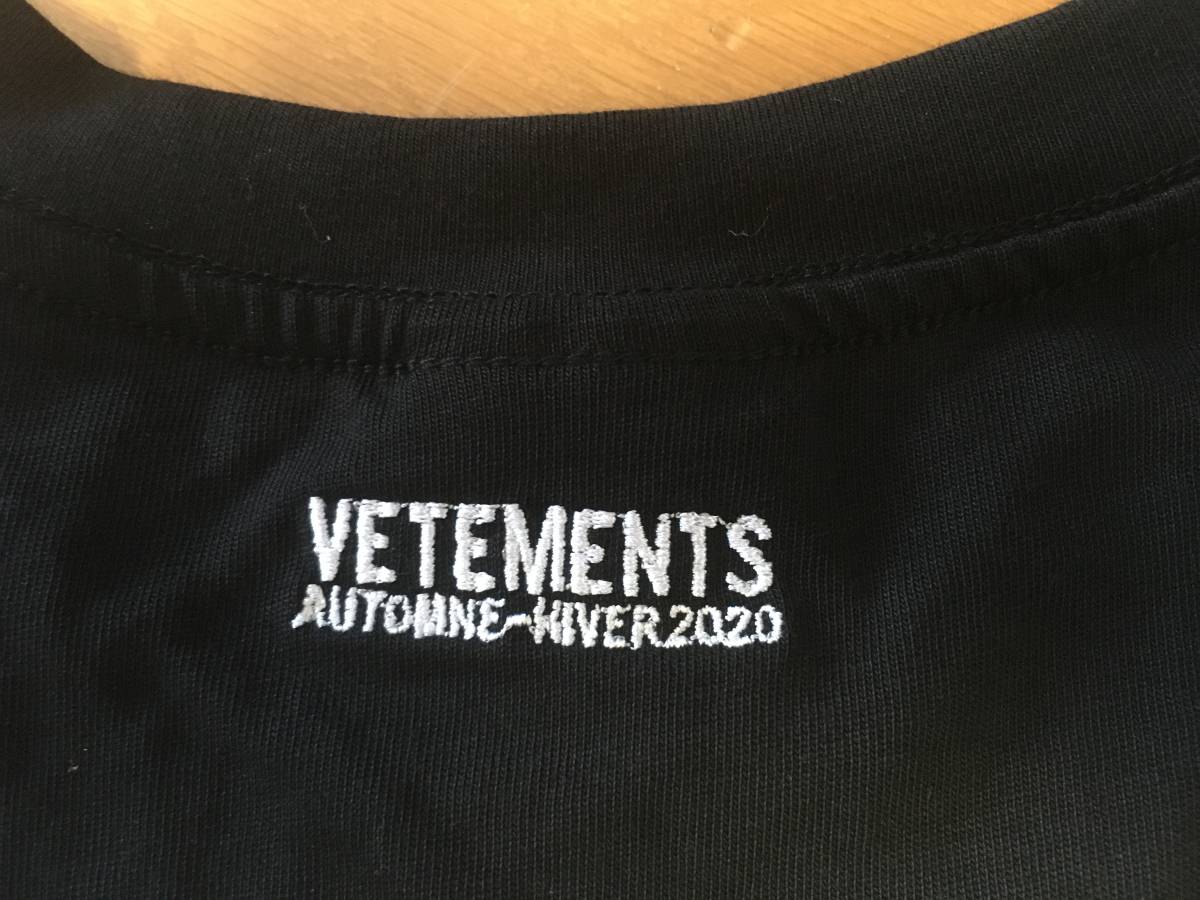 ☆美品 VETEMENTS ヴェトモン アナーキー バックプリントTシャツ M 