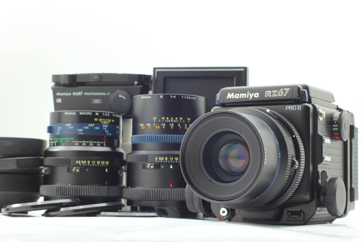 RZ67 Mamiya マミヤ 中判カメラ II Pro PROFESSIONAL ⁄ WINDER 6X7