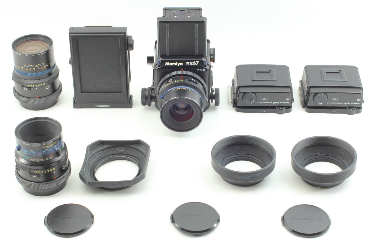 RZ67 Mamiya マミヤ 中判カメラ II Pro PROFESSIONAL ⁄ WINDER 6X7