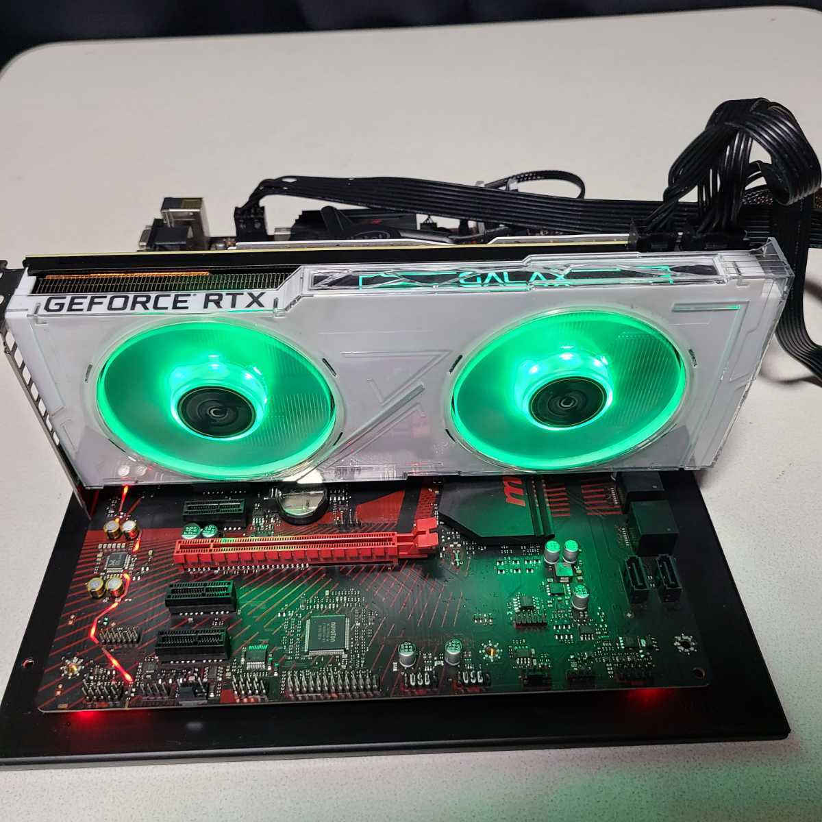 0 White GALAX Rtx RTX GeForce OC Super Oc Galax Mini Gaming