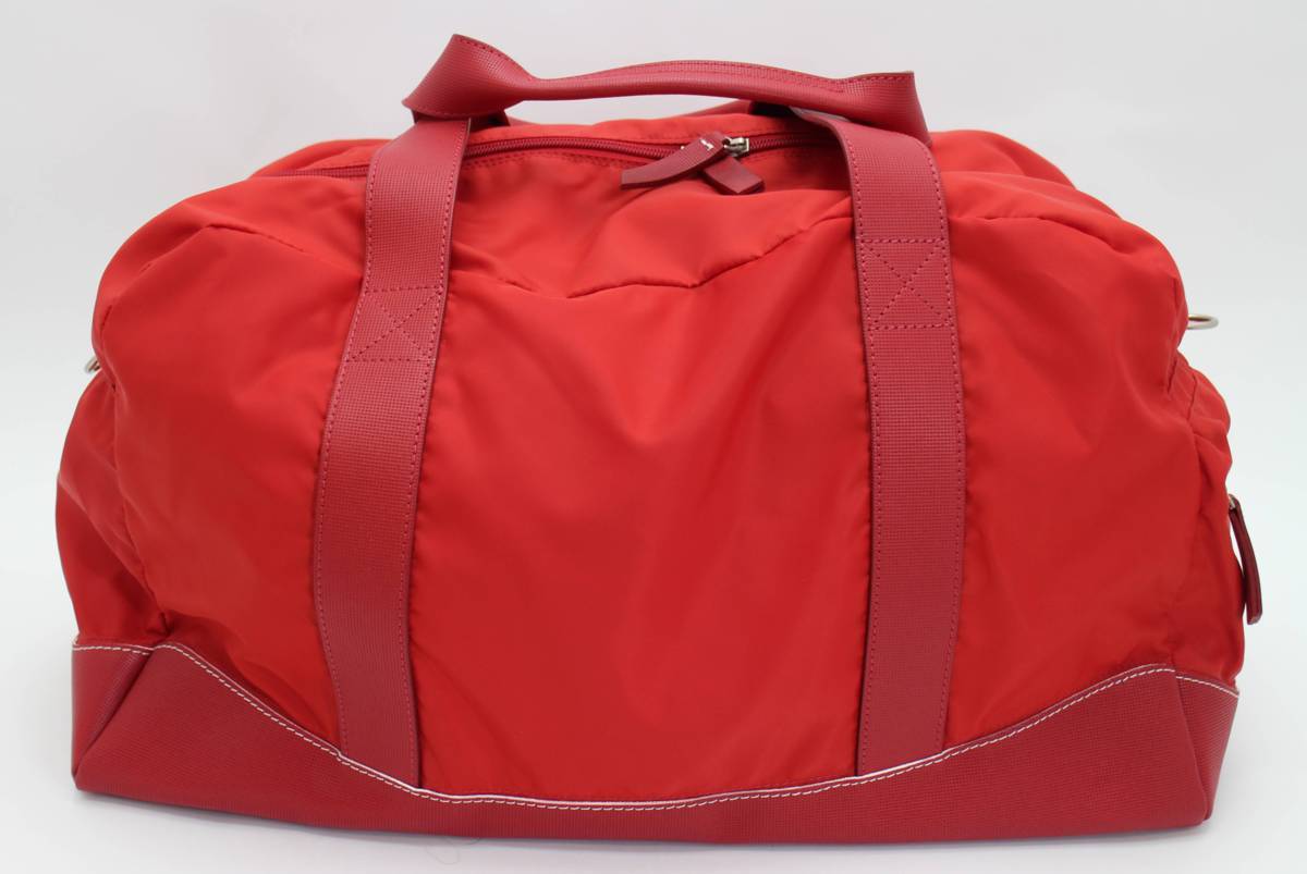 Ferrari Formula 1 Club 非売品 ボストンバッグ レッド 中古 訳あり ① 