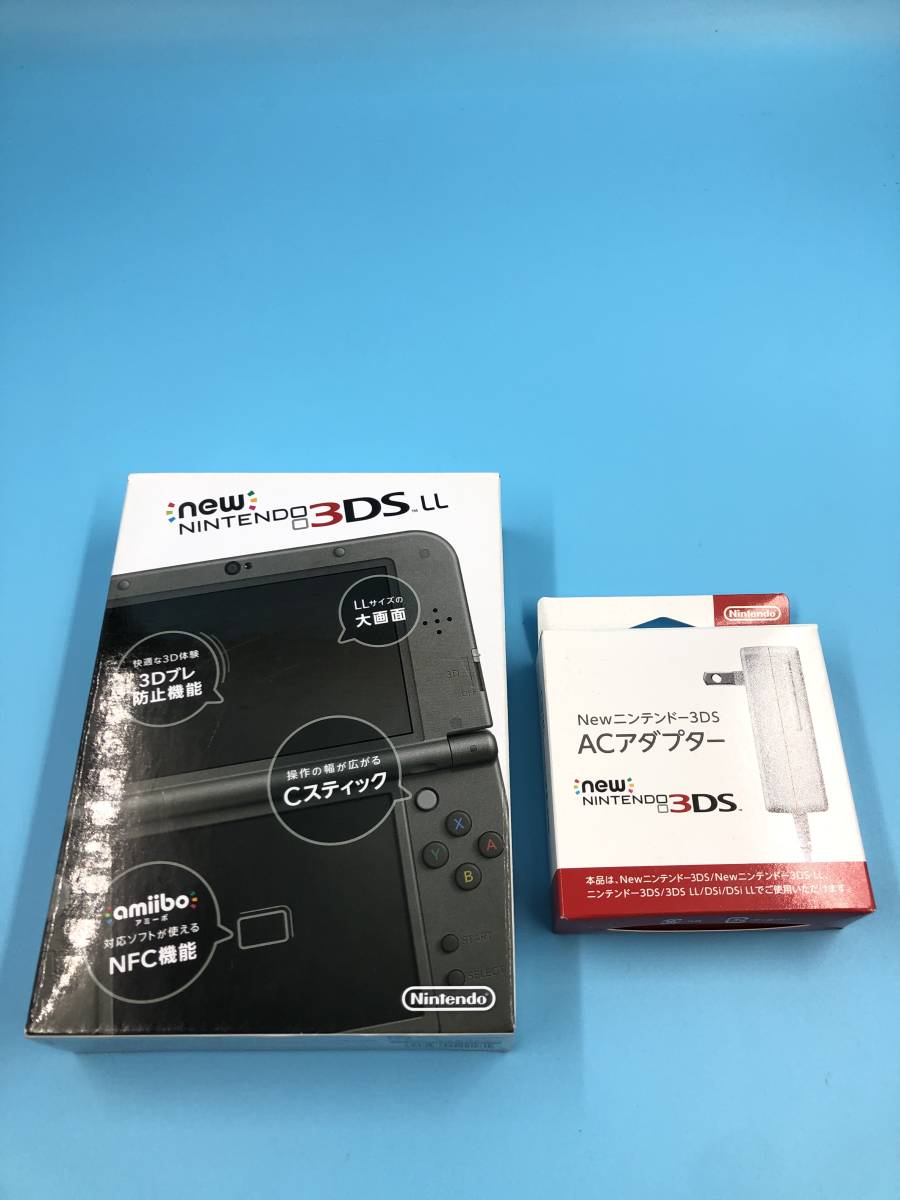 Newニンテンドー3ds Ll メタリックブラック 画面傷なし 充電器付き Sdカード16gb あり ニンテンドー3ds Ll本体 売買されたオークション情報 Yahooの商品情報をアーカイブ公開 オークファン Aucfan Com