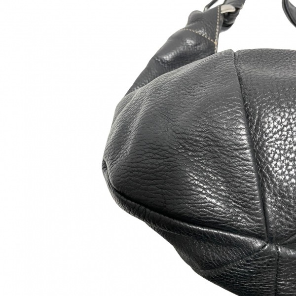 フルラ FURLA ショルダーバッグ - レザー 黒 美品 バッグ