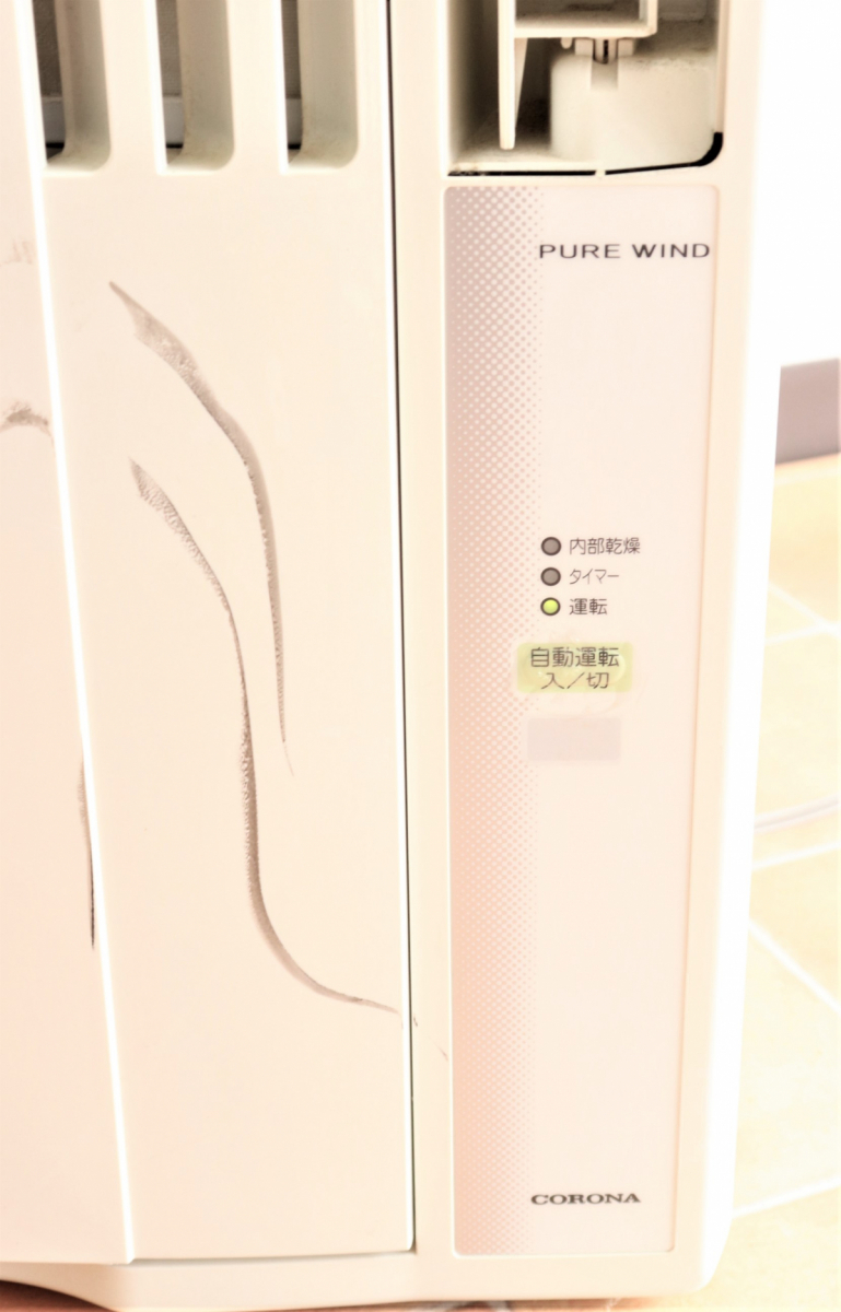 動作良好】 株式会社コロナ CW-1612 ルームエアコン ウインド形冷房